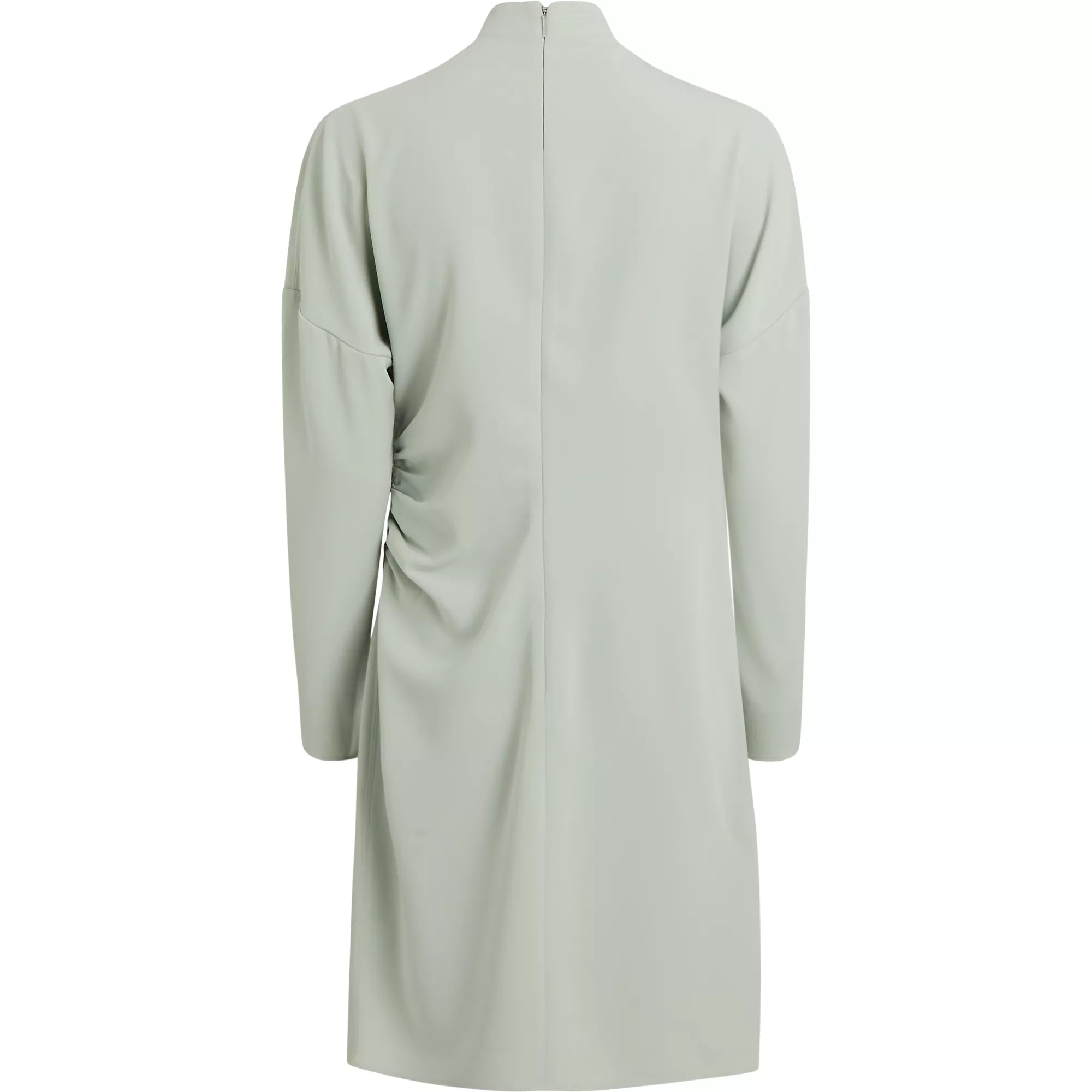 Structure Twill LS Shift Dress (sage)