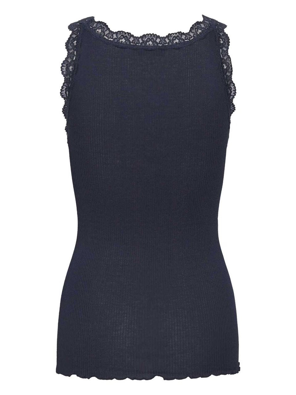 RWBalta Modal SL Lace U Neck top, Navy