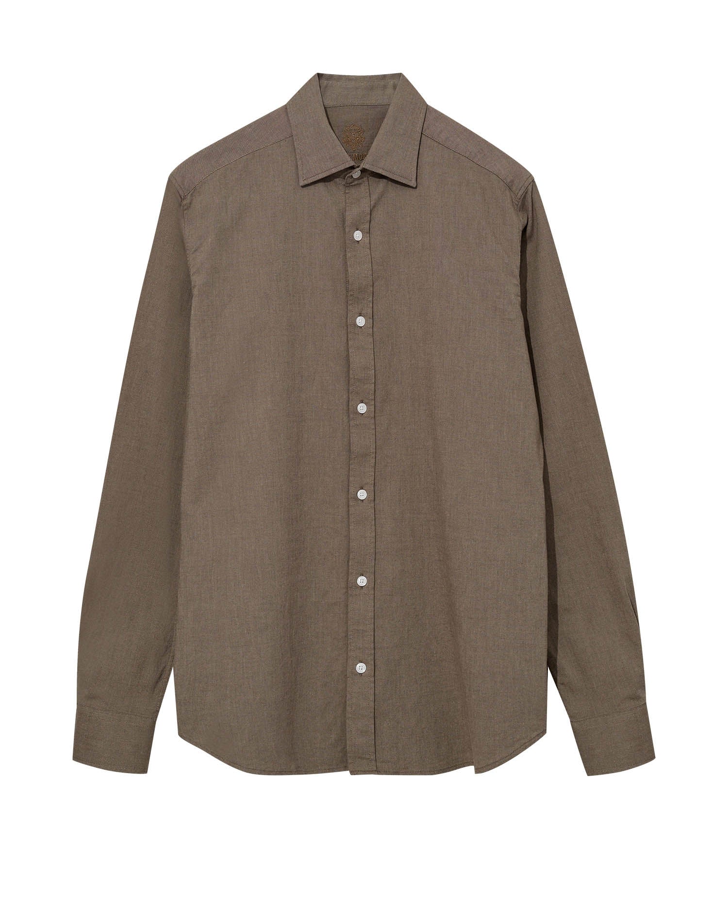 MARCO OXFORD SHIRT, CHOCOLATE BROWN