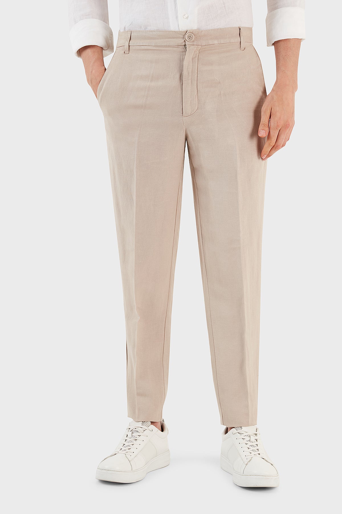 Man Woven Trouser, Pure Cashmere