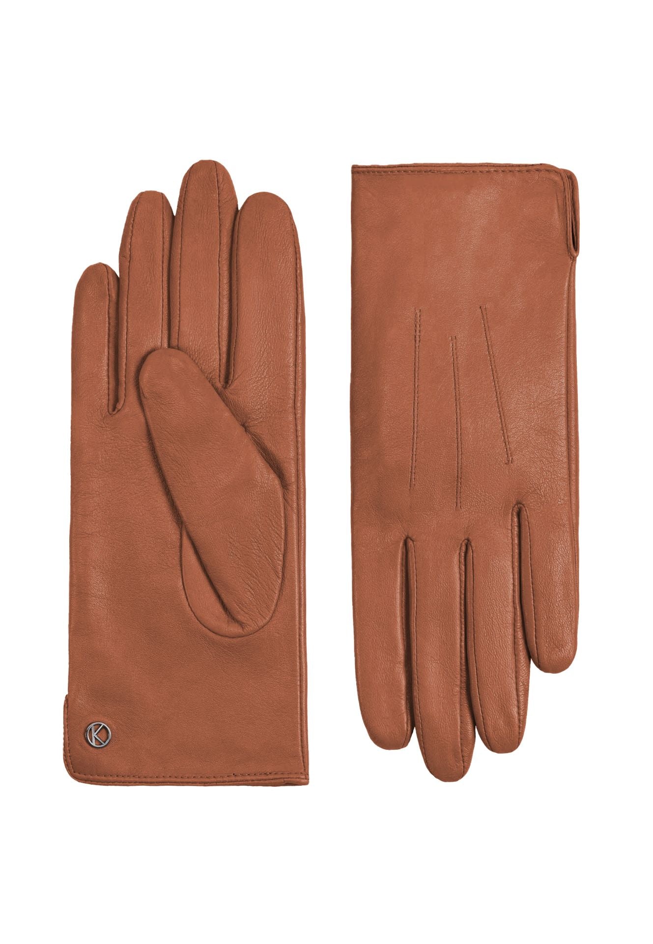 Ladies Gloves Carla, Tobacco
