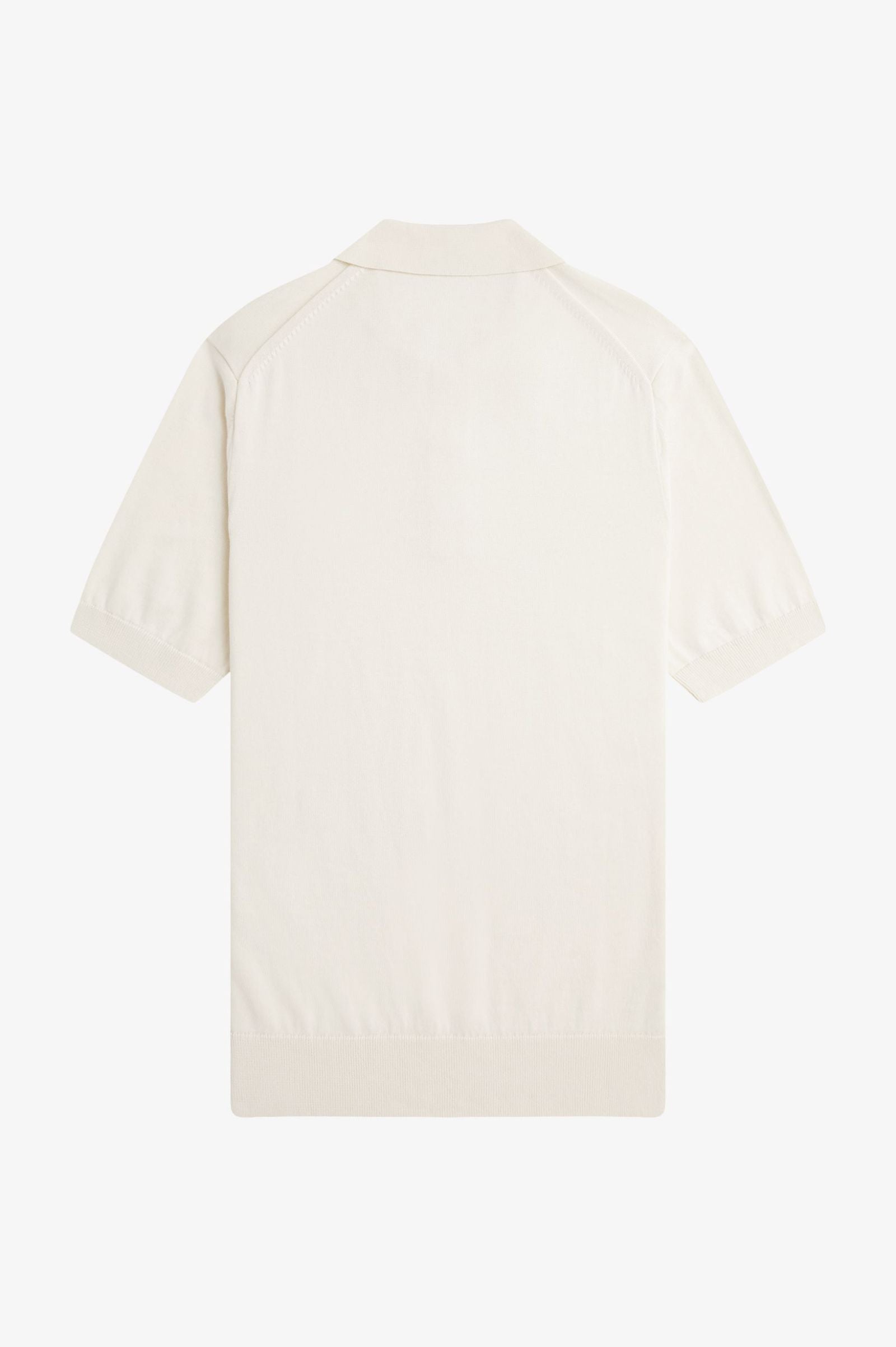 Cotton Knitted Shirt, Ecru