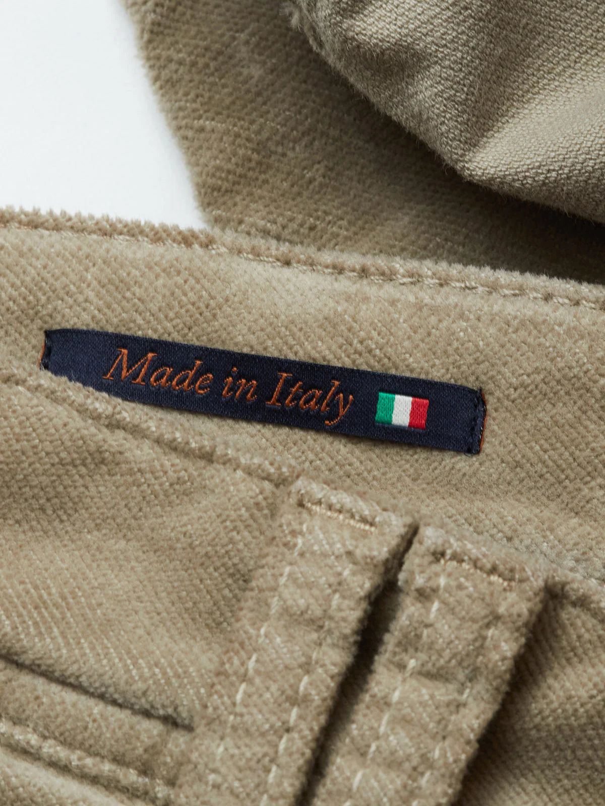 Paulo Pinto Trousers, Pebble Beige