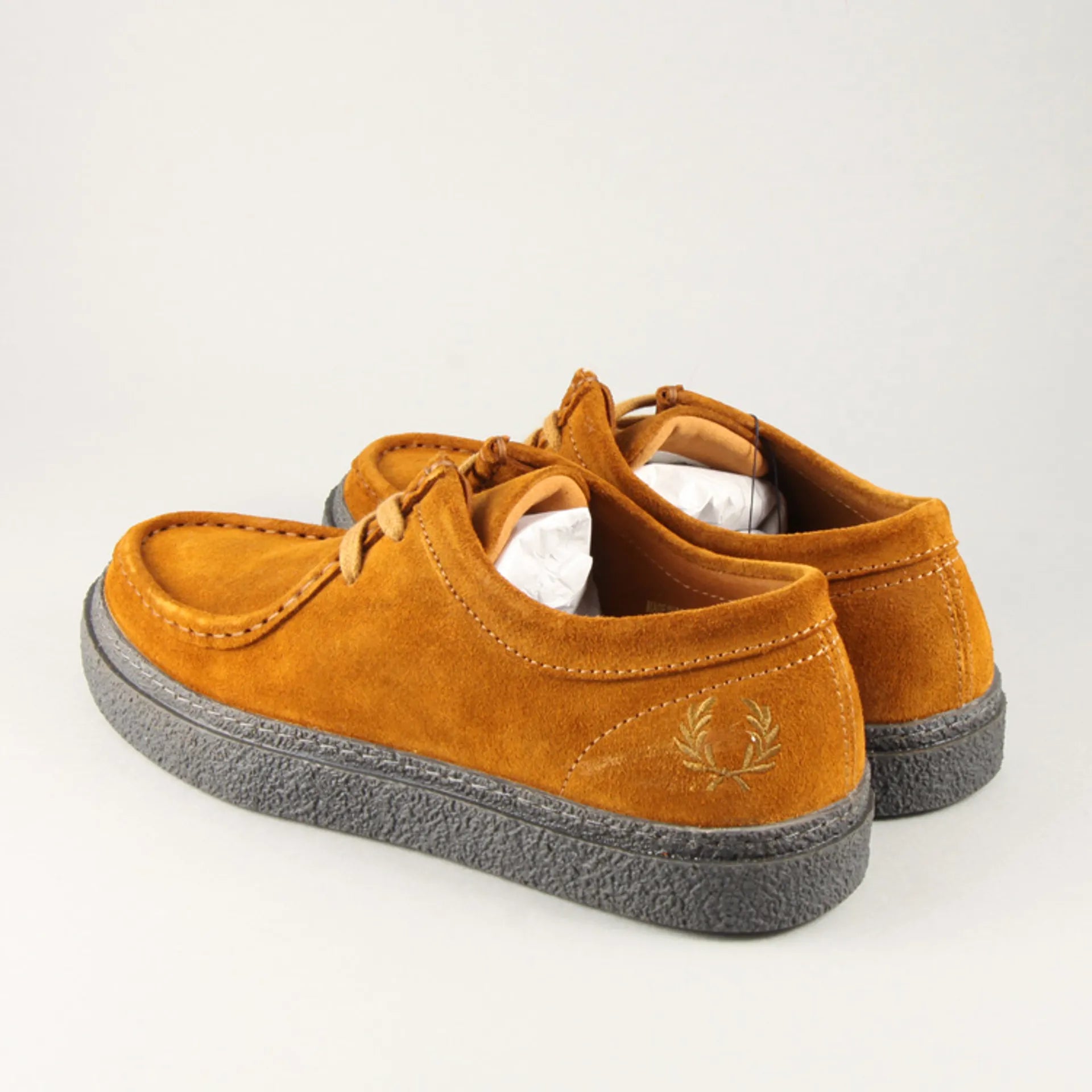 DAWSON LOW SUEDE MOCCASIN, NUT FLAKE