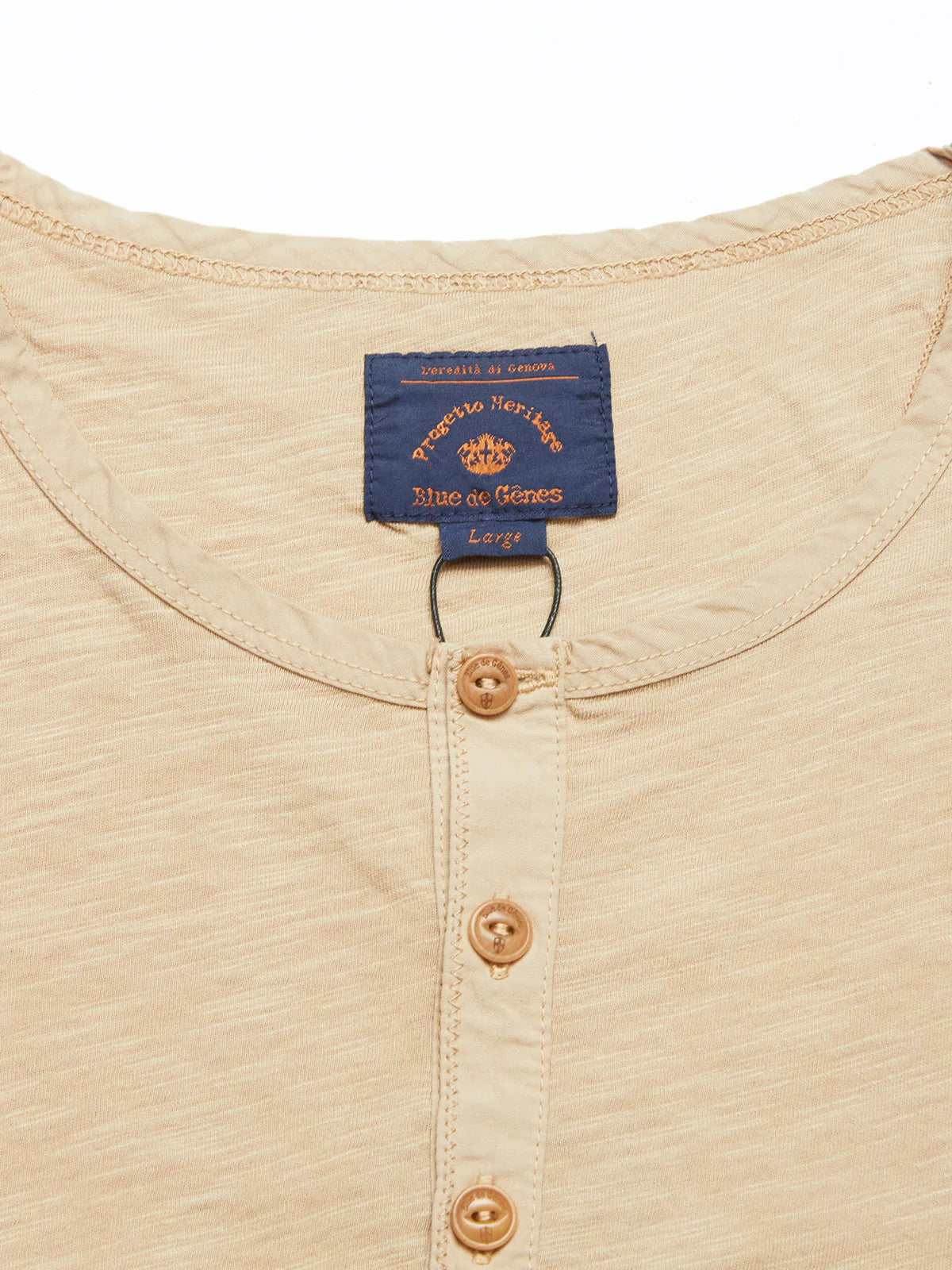 Serafino S/S t-shirt, desert