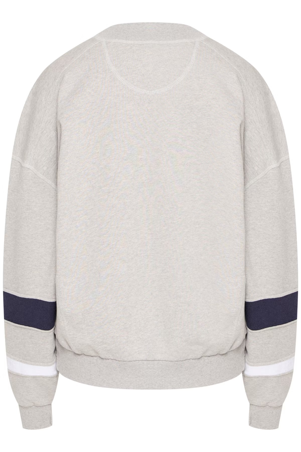 Bafossati High Collar Sweater, Medium Grey Mel.