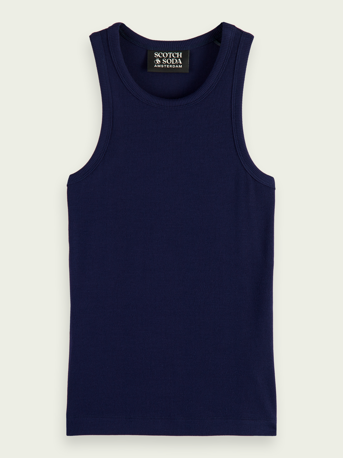 Racer back tank, navy