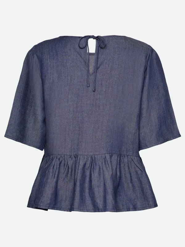 RWLeyla SS Blouse, Navy