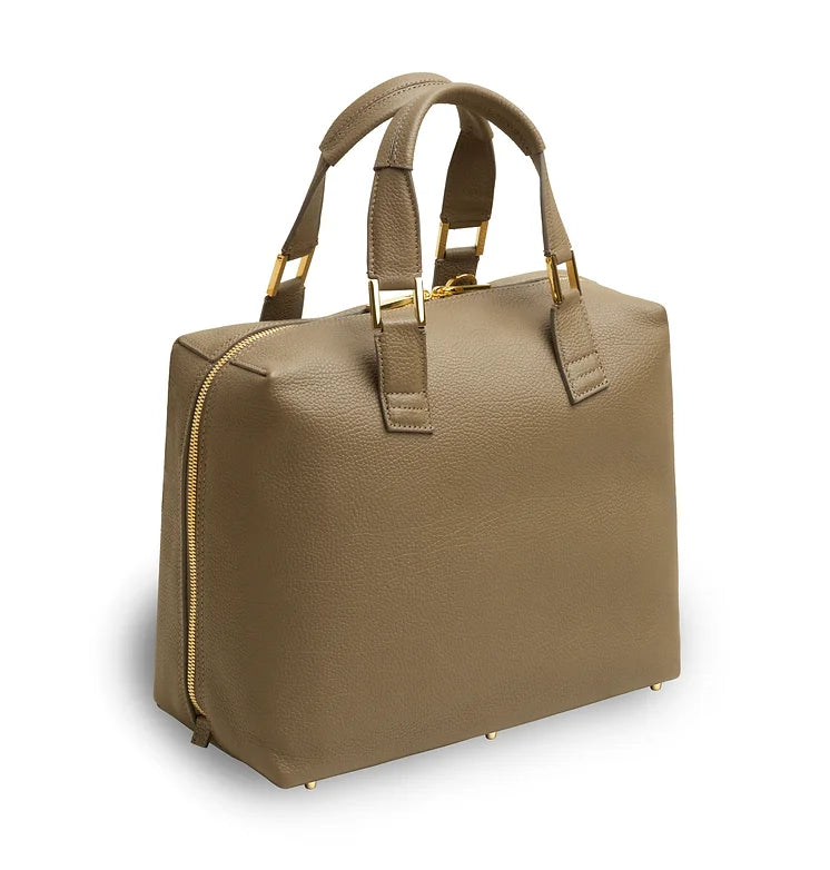 Vakigrad Oneskin Tote (taupe/gold)