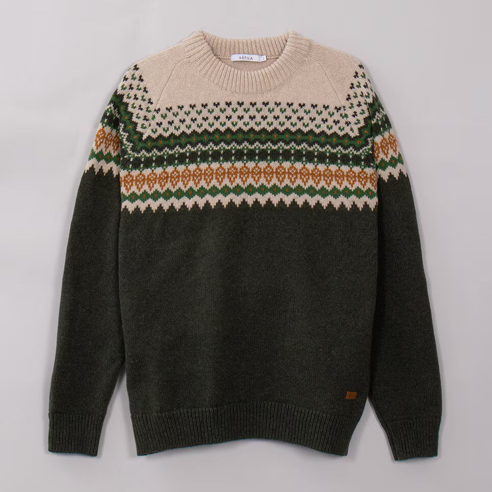 SAREK SWEATER, GREEN