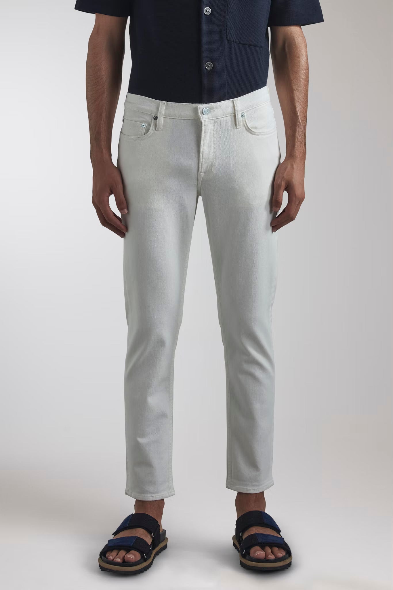 Slater 1835 jeans, off white