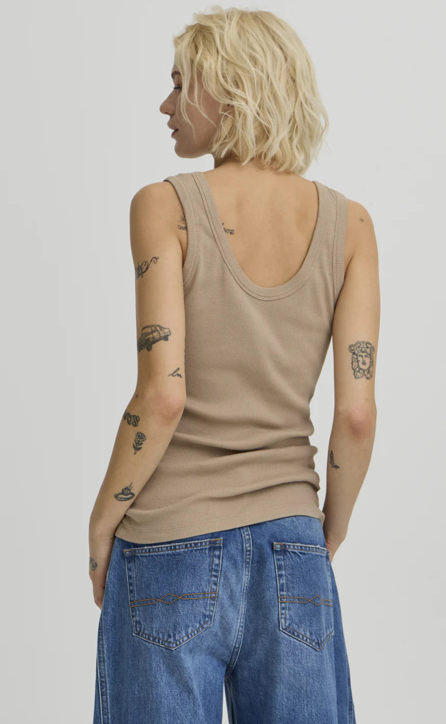 BAALTOBELLI TANKTOP, CHINCHILLA