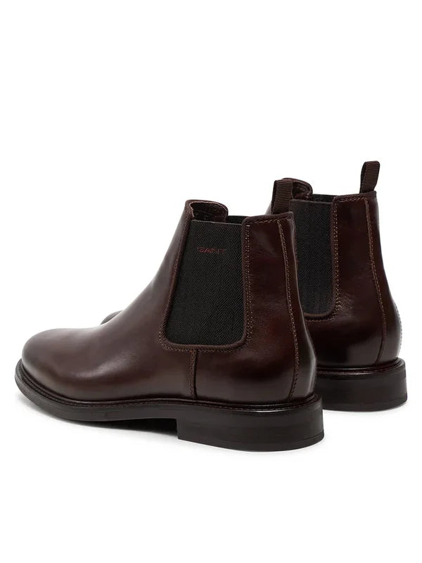 ST FAIRKON CHELSEA BOOT, DARK BROWN