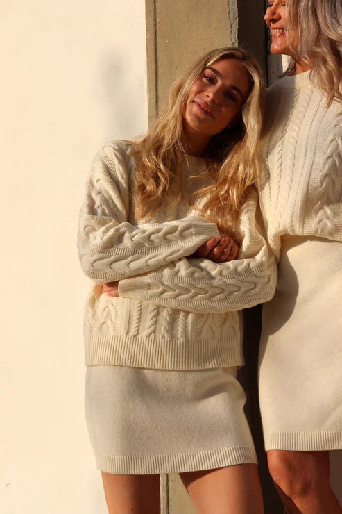 Gemma Sweater, Off White