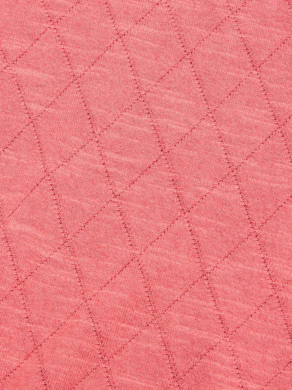 WALLY DIAMOND POLO, CORAL