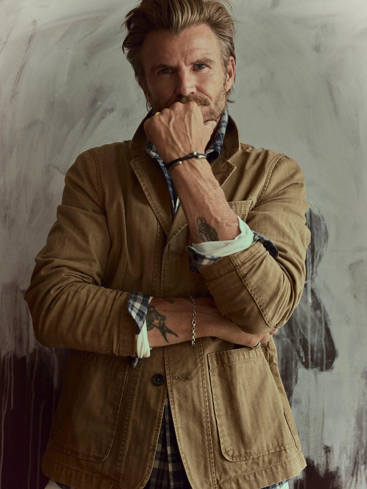 GABBIANO RORY BLAZER, KHAKI