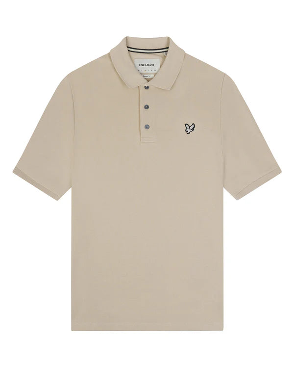FLATBACK PIQUE POLO SHIRT, DISCOVERY KHAKI
