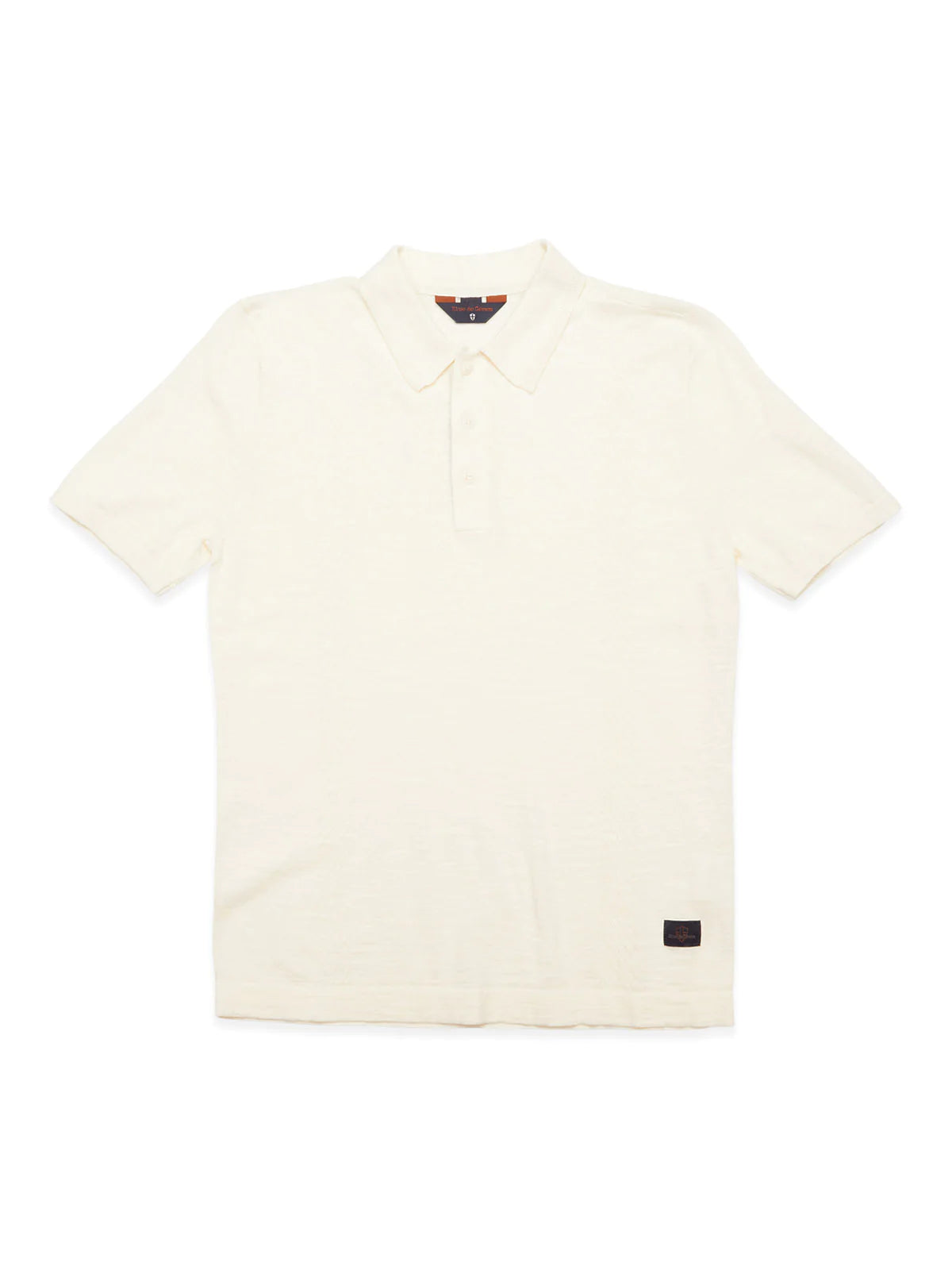 Primo Polo Knit, Ecru