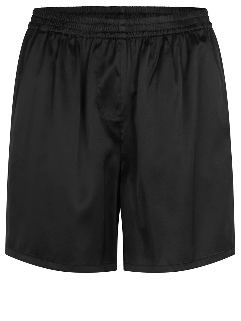 Silk Shorts, Black