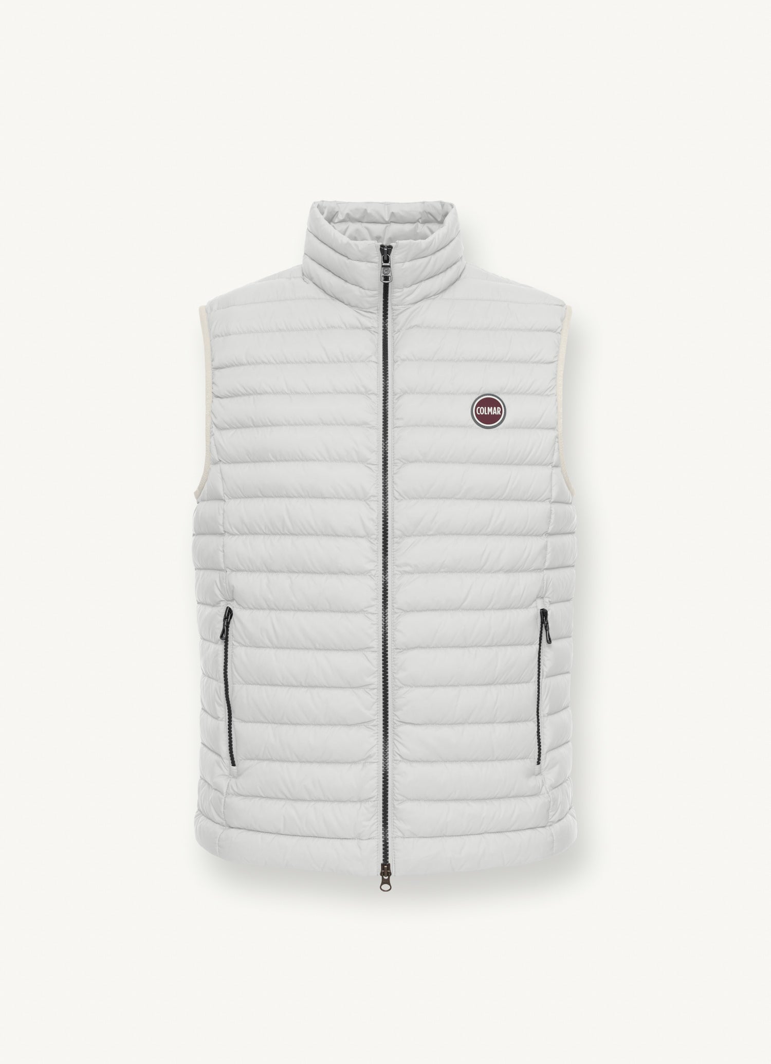 Sporty Down Gilet Vest, White
