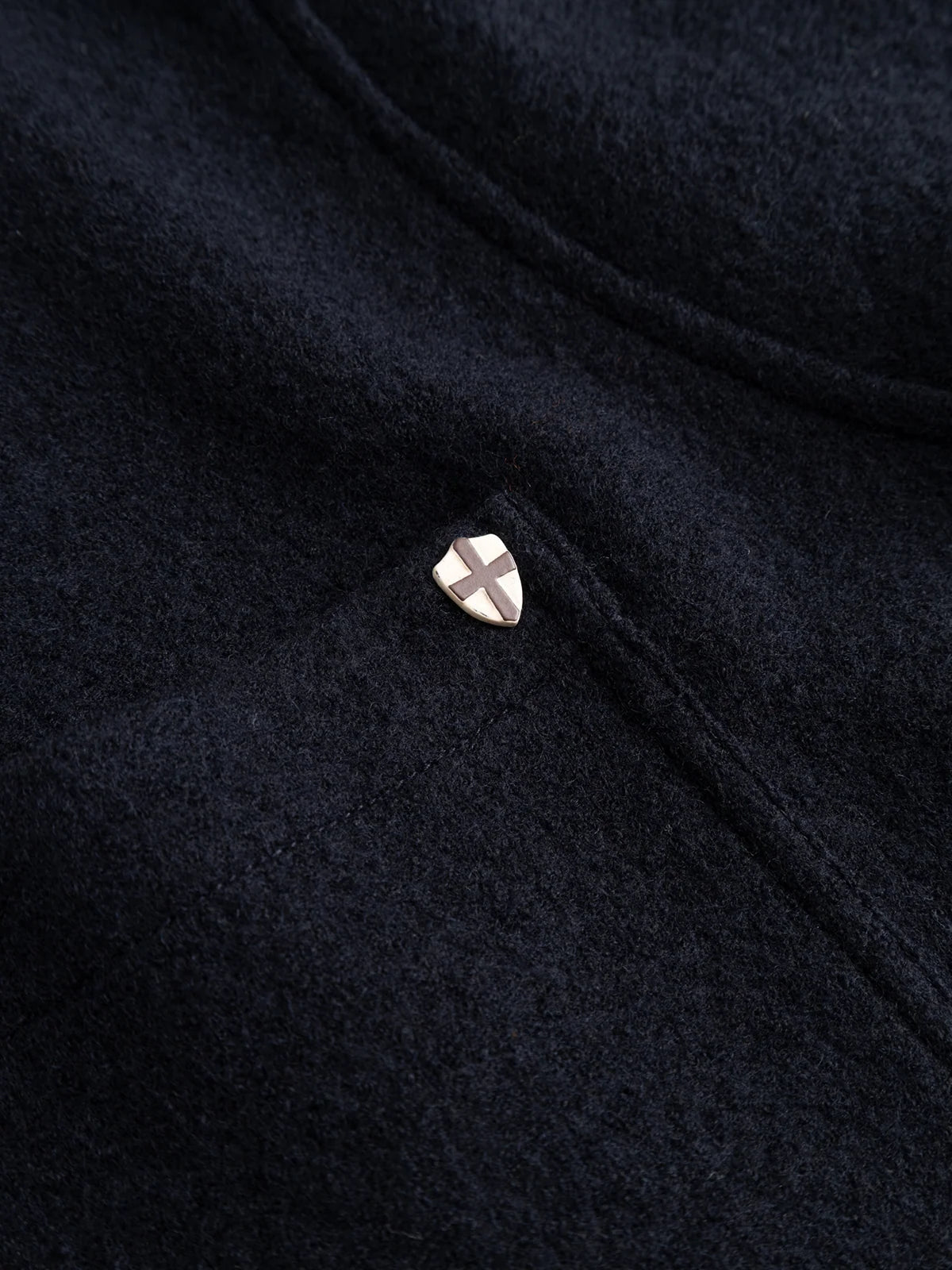 HEW WOOL OVERSHIRT, DARK NAVY