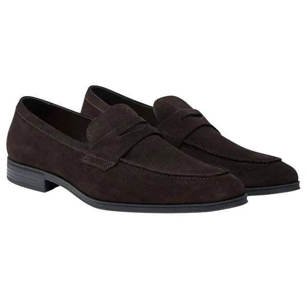 THEON_MOCC_SD MOCCASINS, DARK BROWN