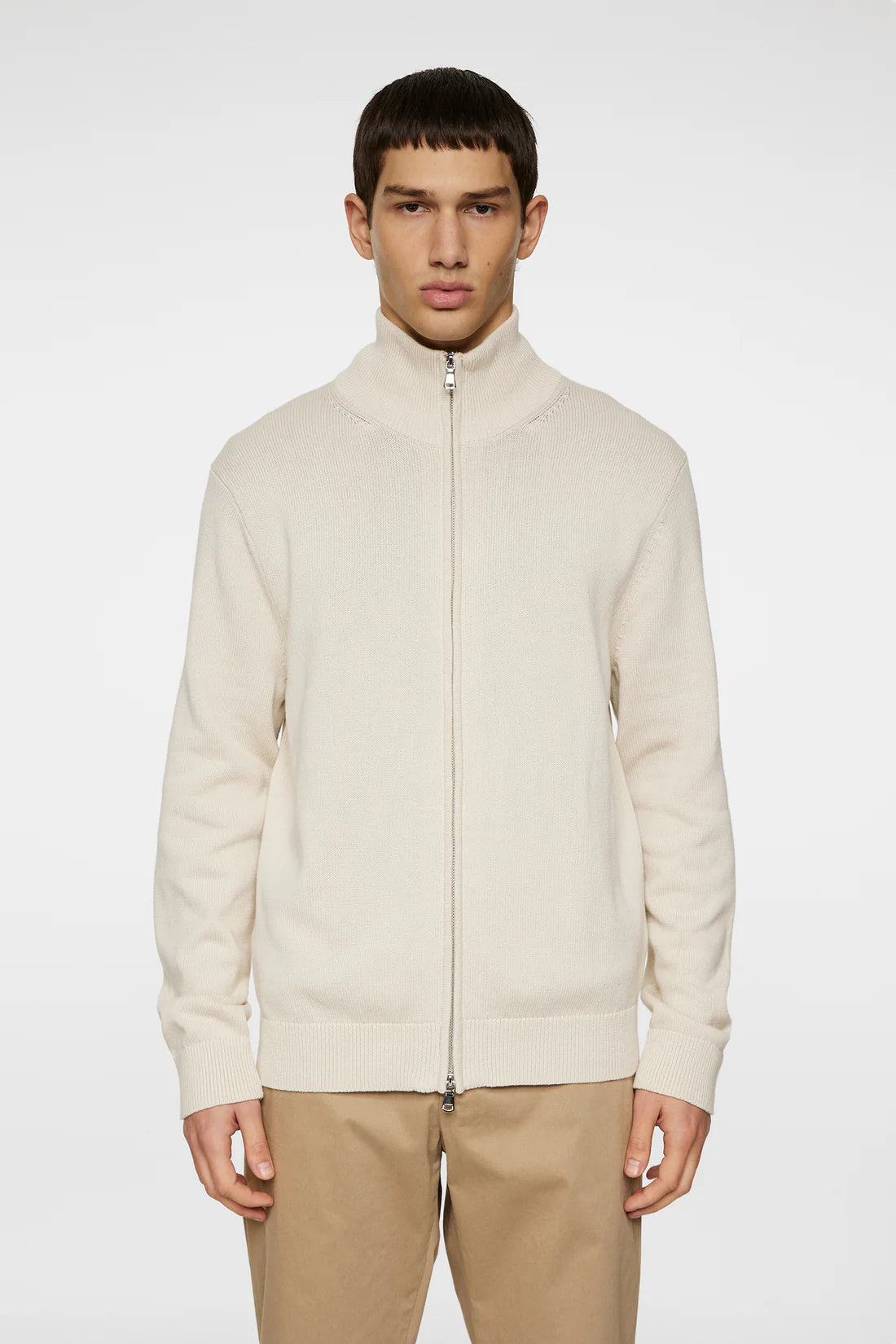 Alexis Full Zip Cardigan, Moonbeam