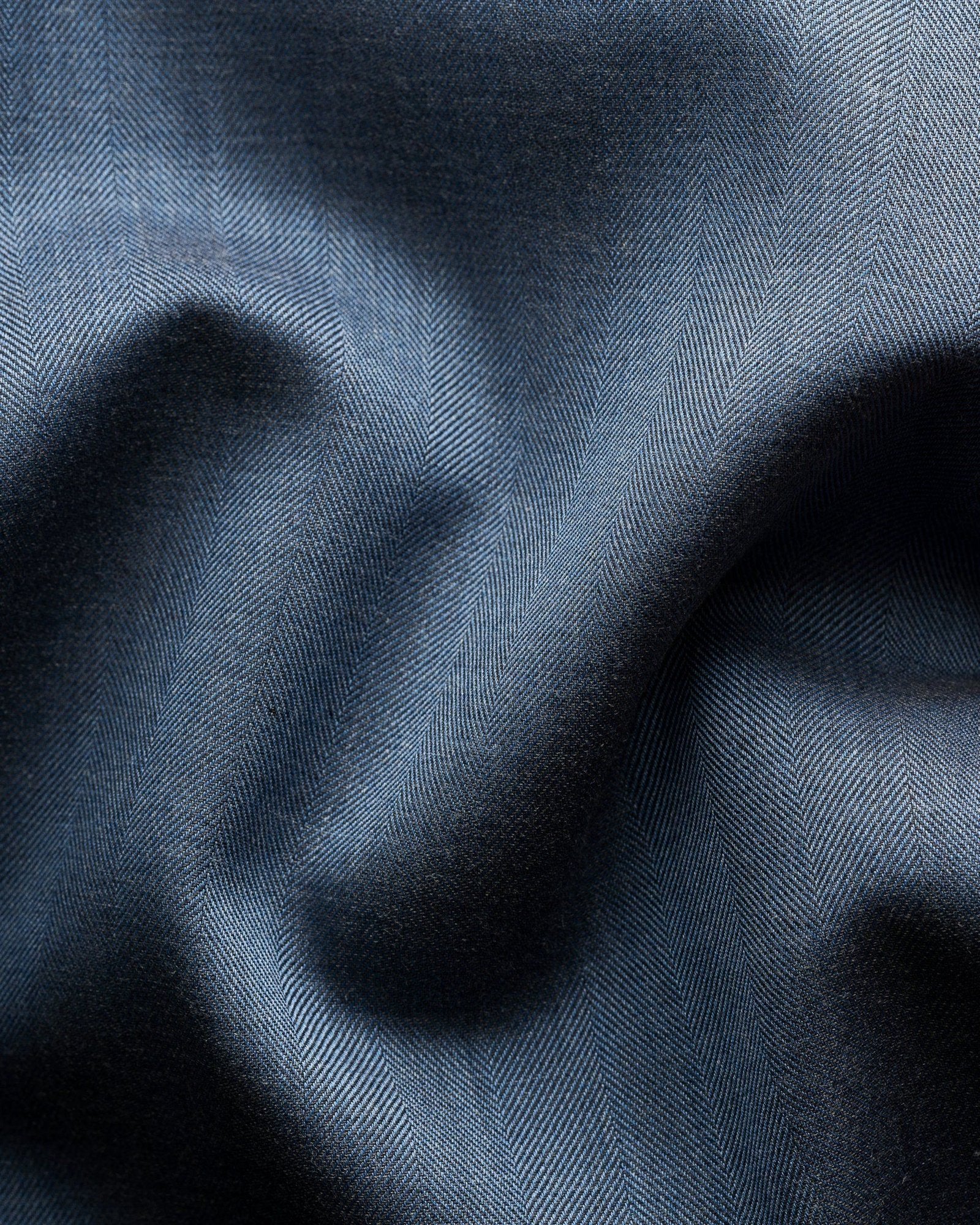 Herringbone Wrinkle Free Flannel Shirt, Contemp, Mid Blue