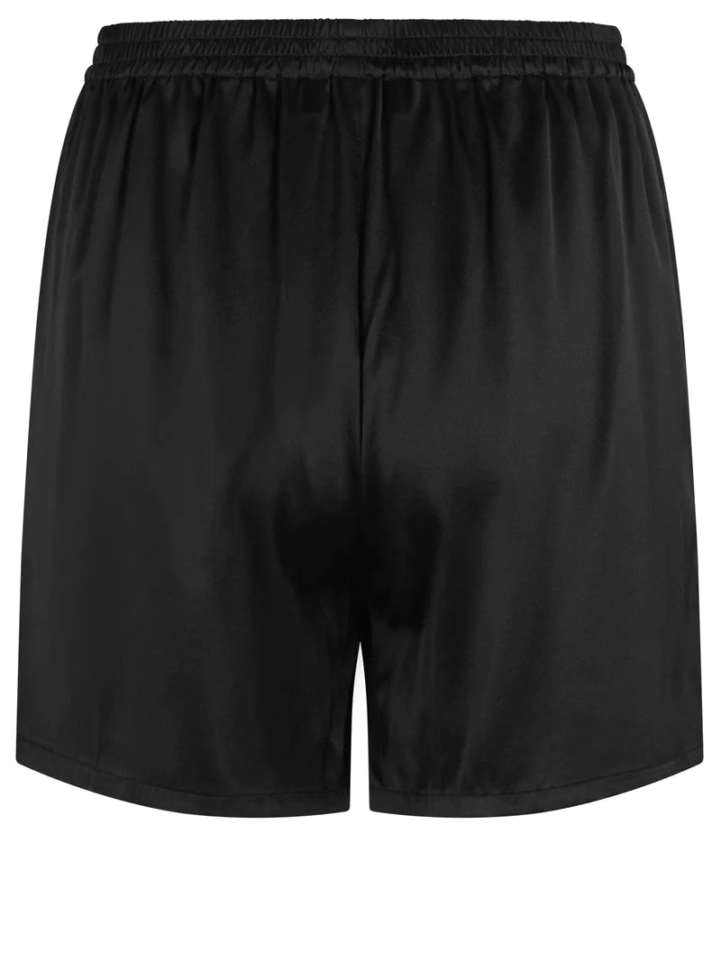Silk Shorts, Black