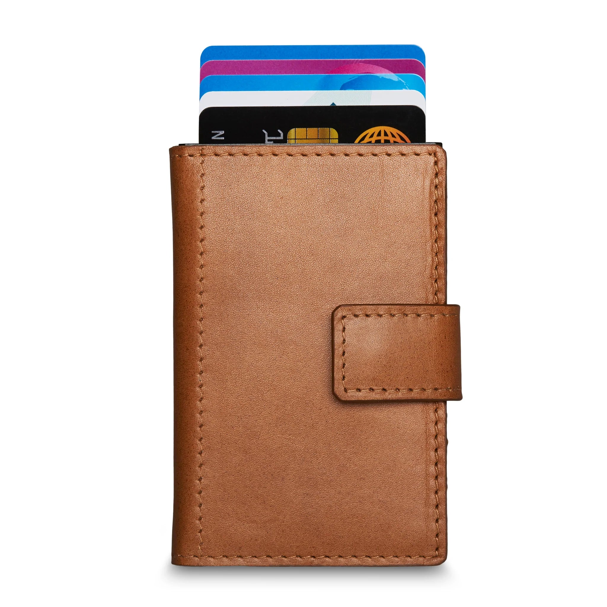 Wallet small, cognac
