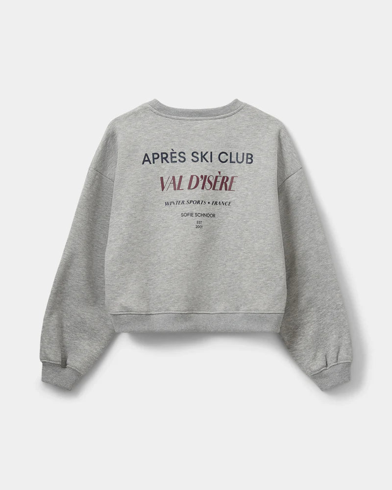 ELIN SWEATSHIRT, GREY MELANGE