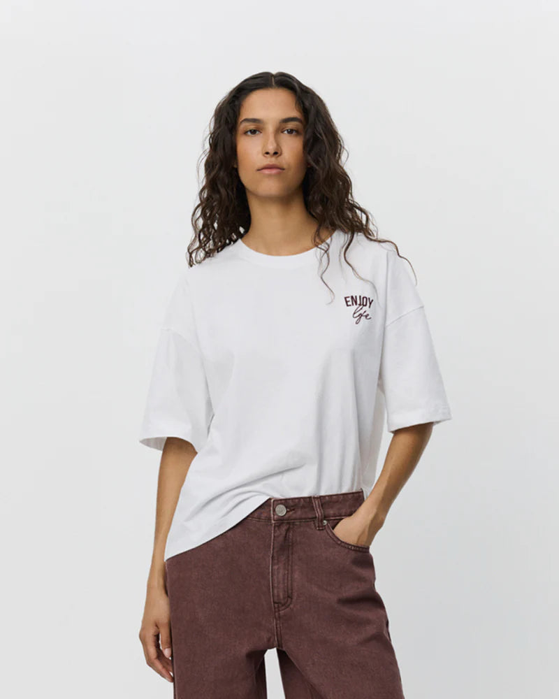 VERA T-SHIRT, BRILLIANT WHITE