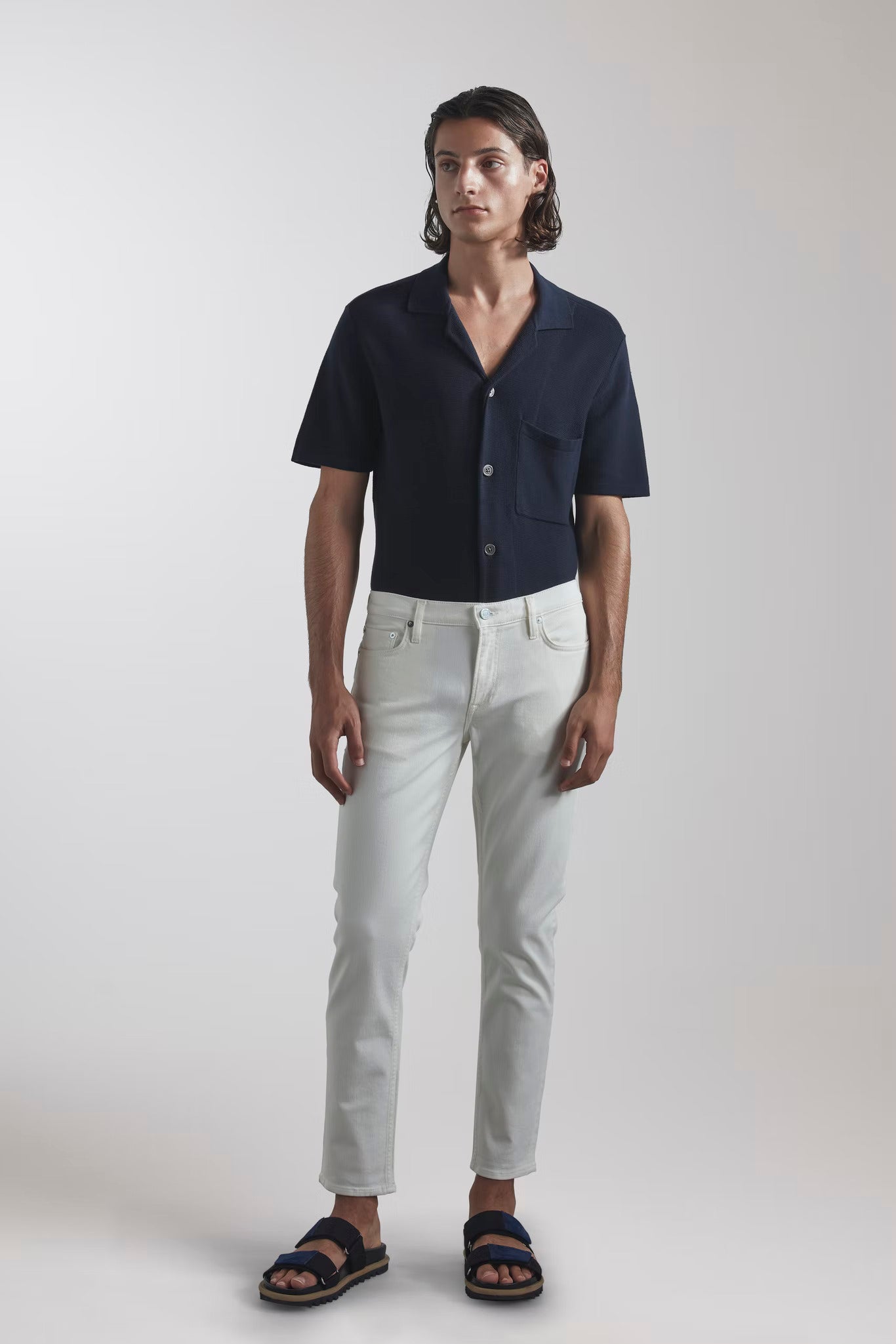 Slater 1835 jeans, off white