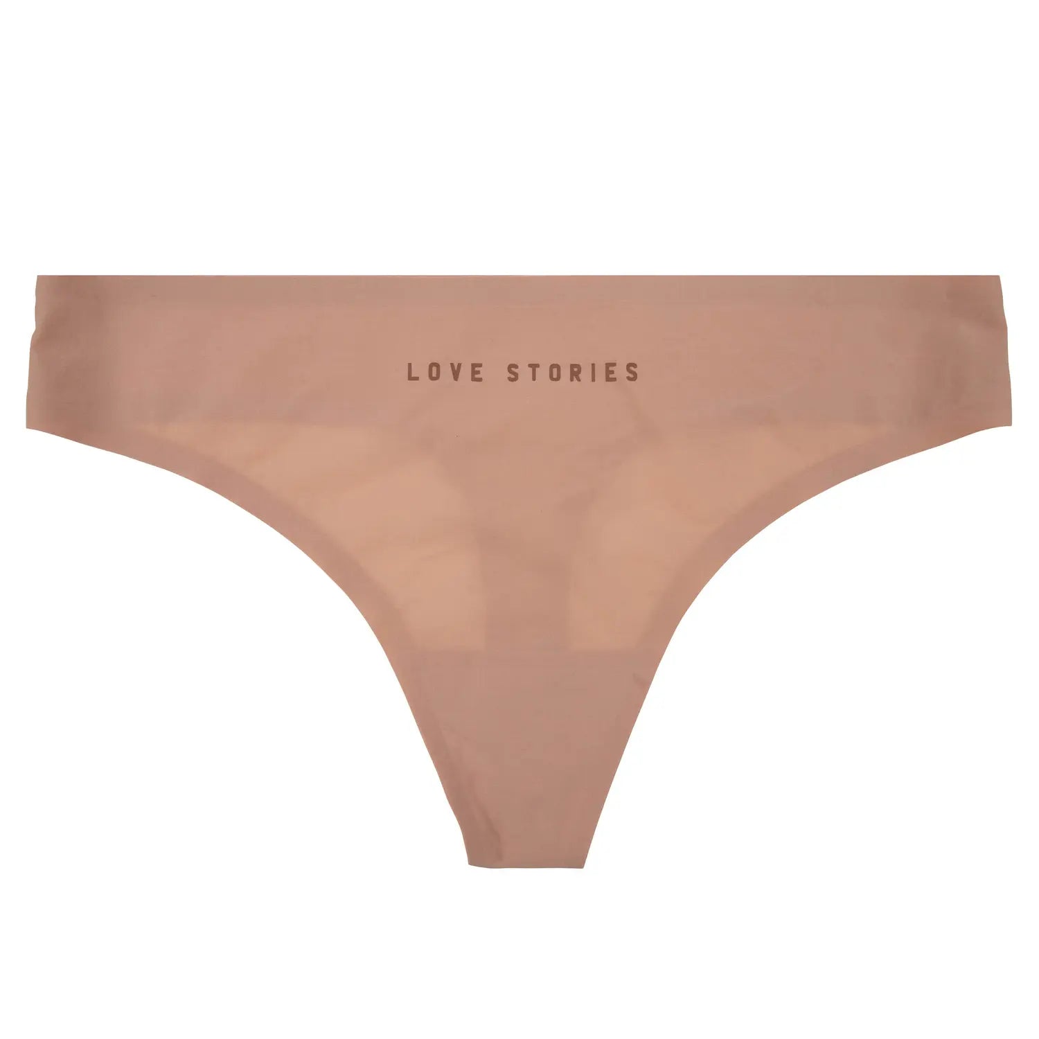 Lou brief string, light brown