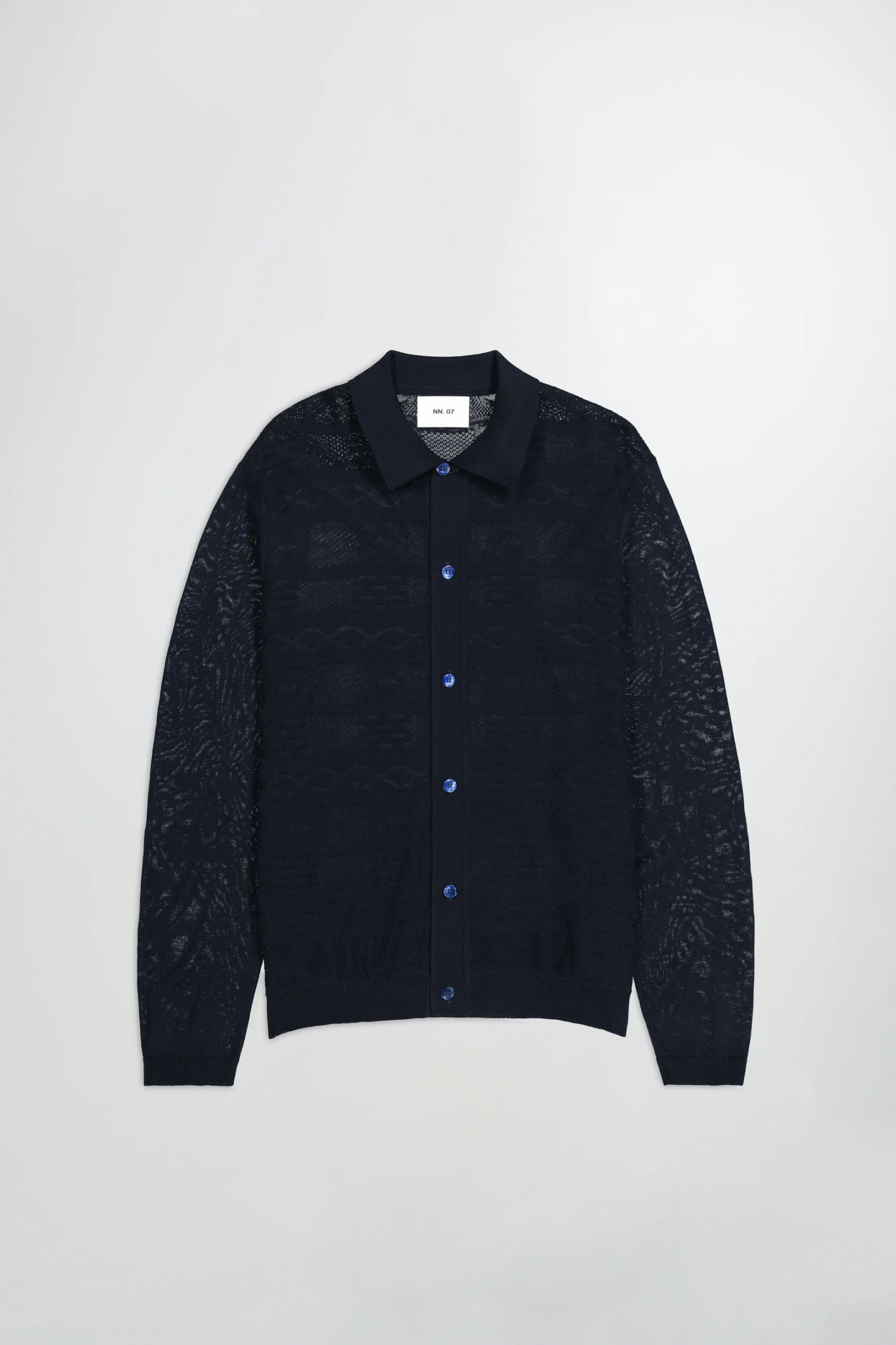 Thor LS Cardigan 6587 (Navy Blue)