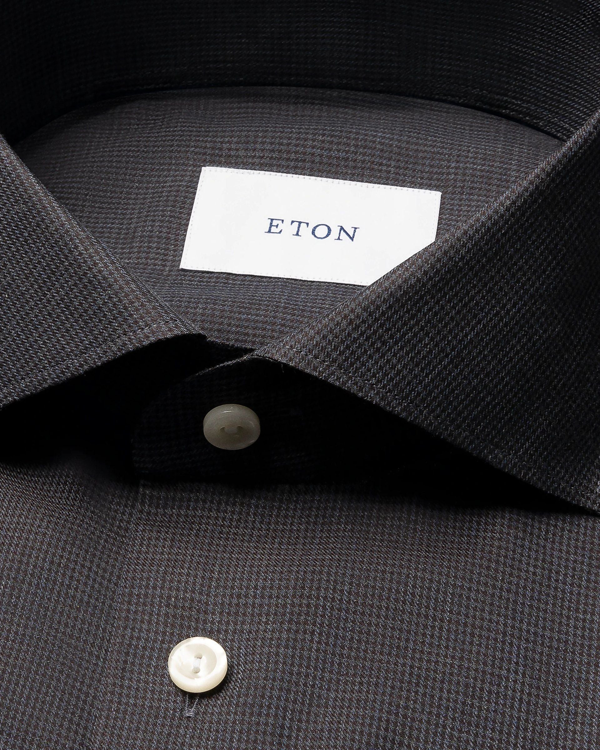 Micro Check Signature Flannel Shirt, Slim, Red