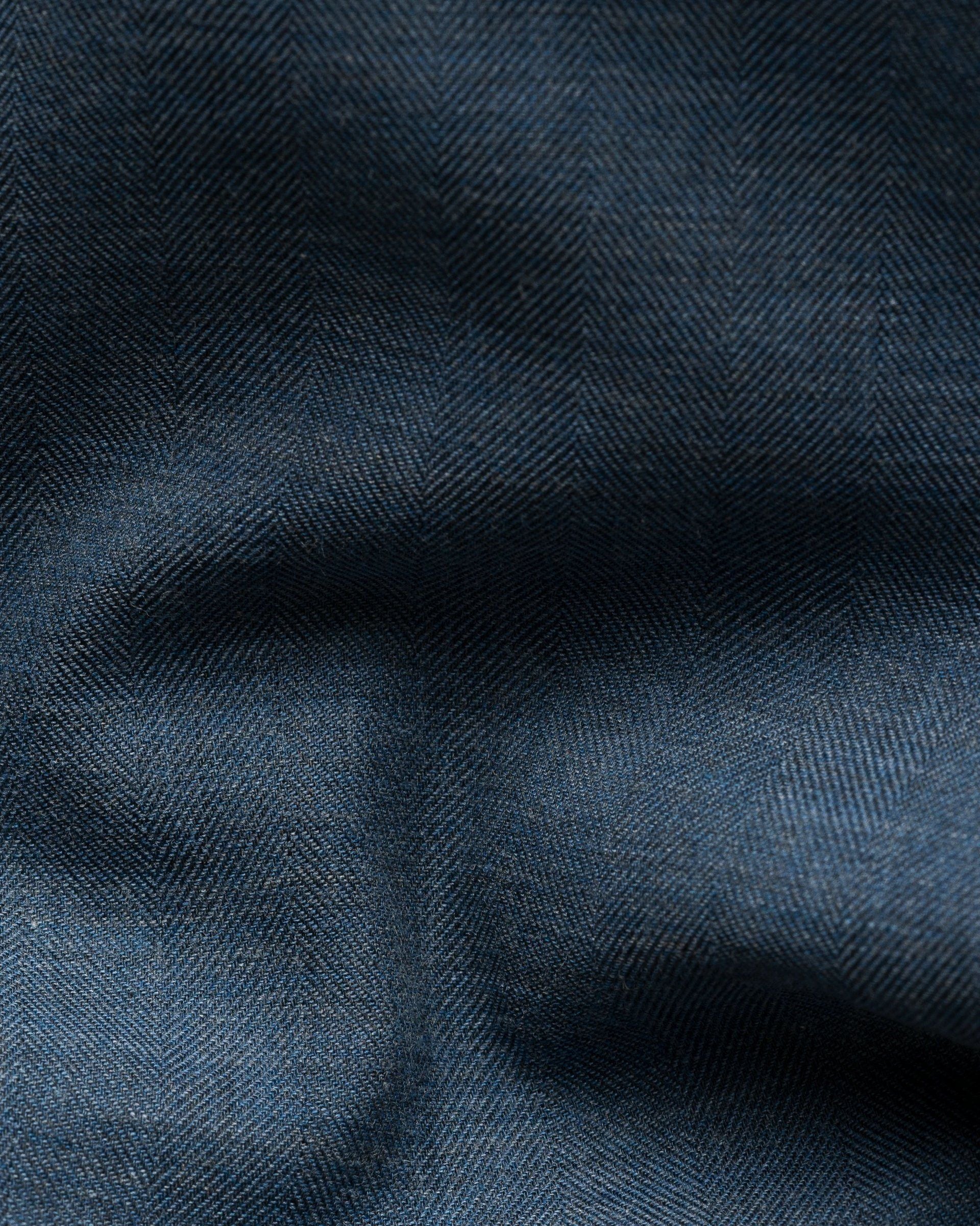 Solid Signature Flannel Shirt, Contemp, Dark Blue