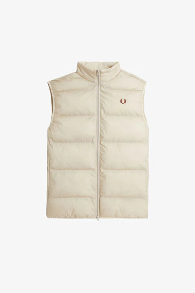 INSULATED GILET, OATMEAL