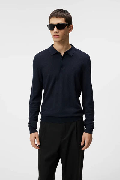 ROWAN STRUCTURE LS POLO, NAVY