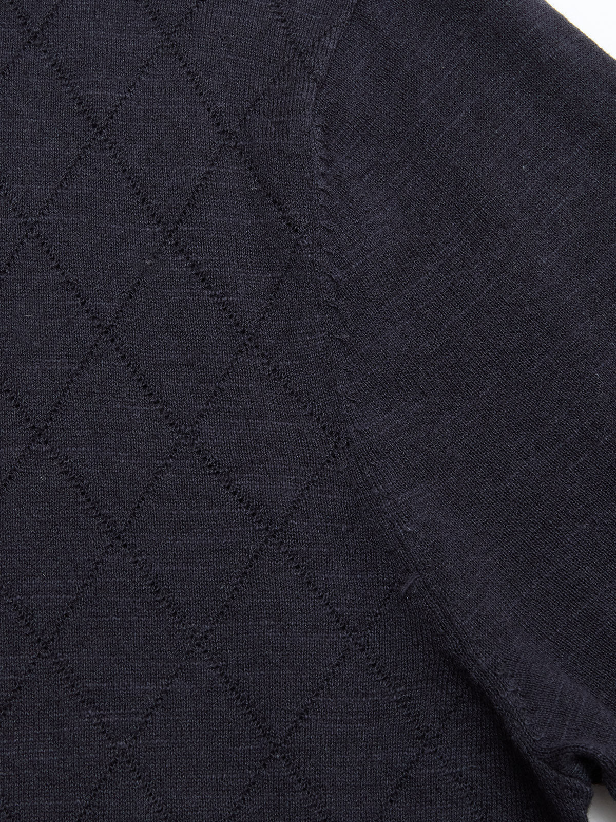 WALLY DIAMOND POLO, DARK NAVY