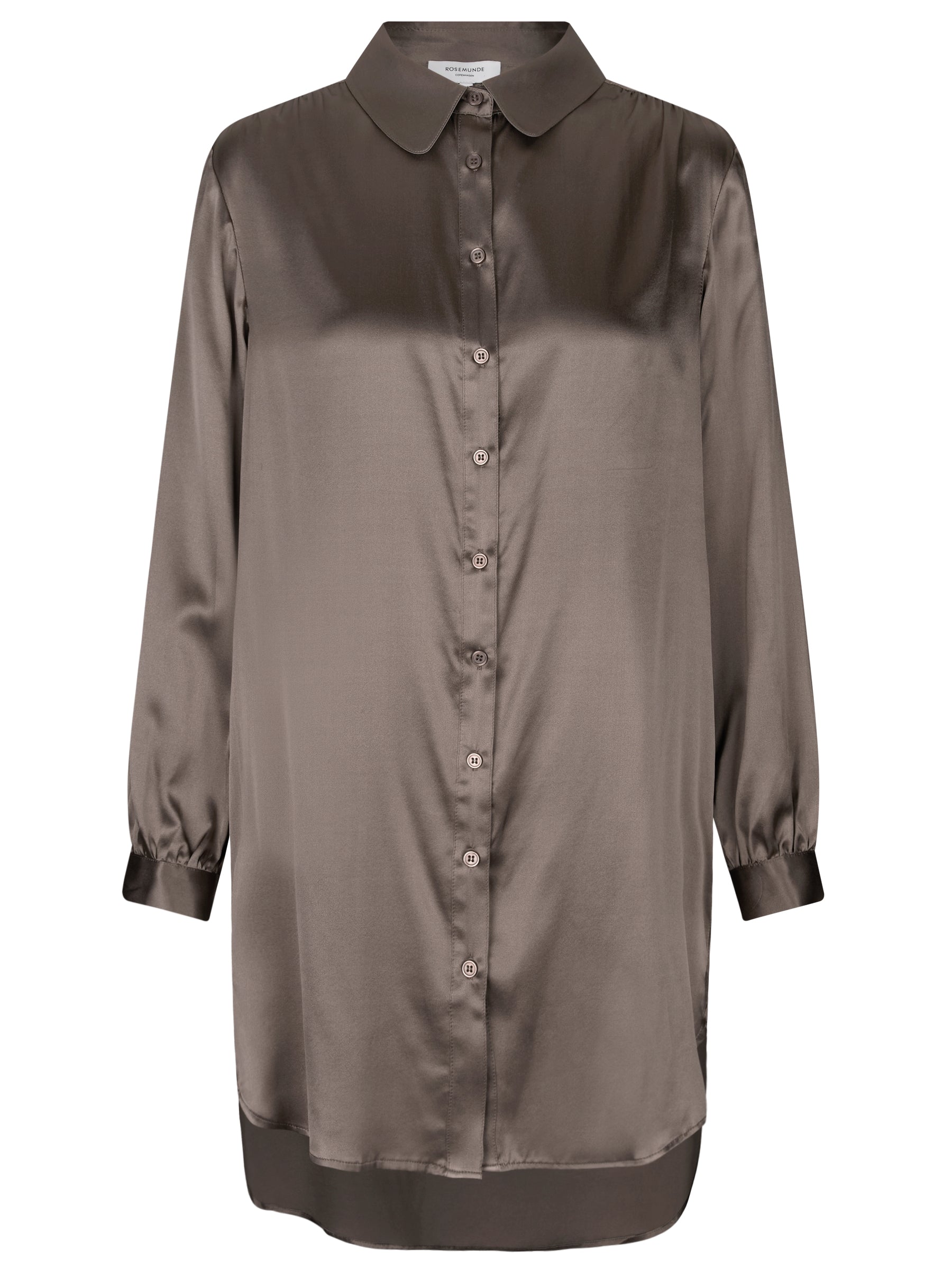 Silk Shirt Dress, Falcon