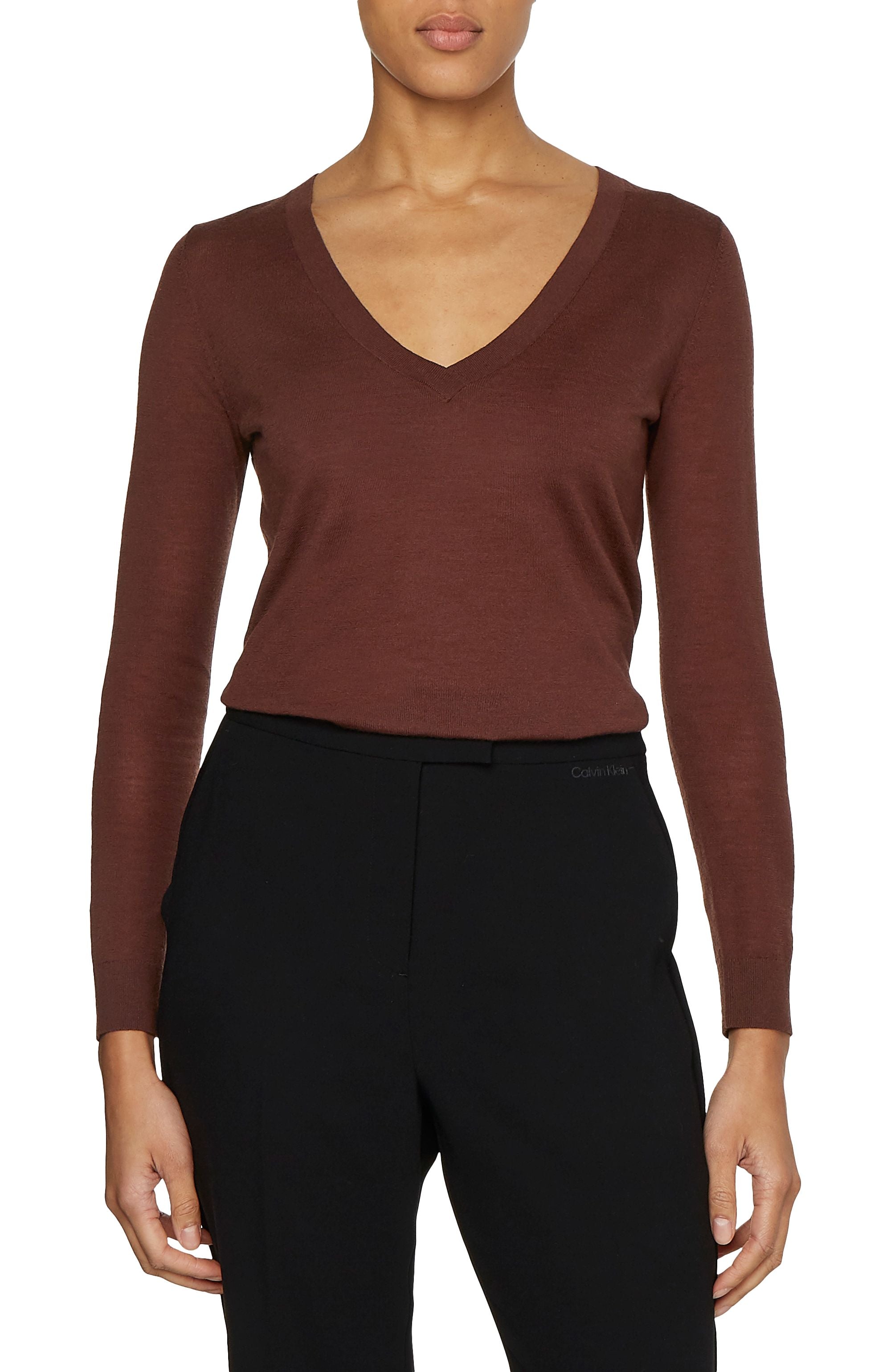 Extra Fine Woll V-neck