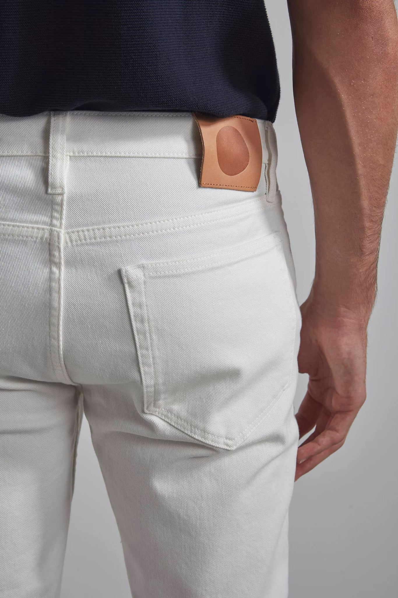 Slater 1835 jeans, off white