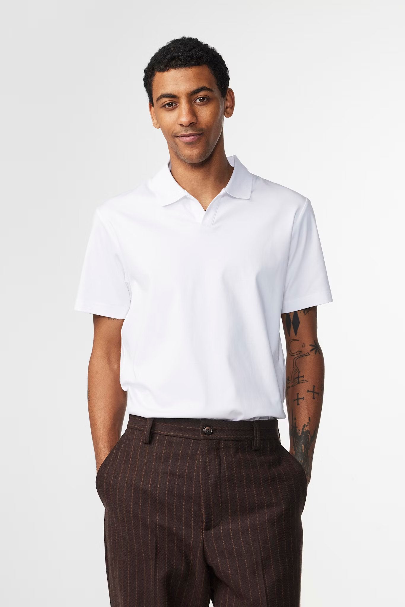 Paul SS Polo 3525, White