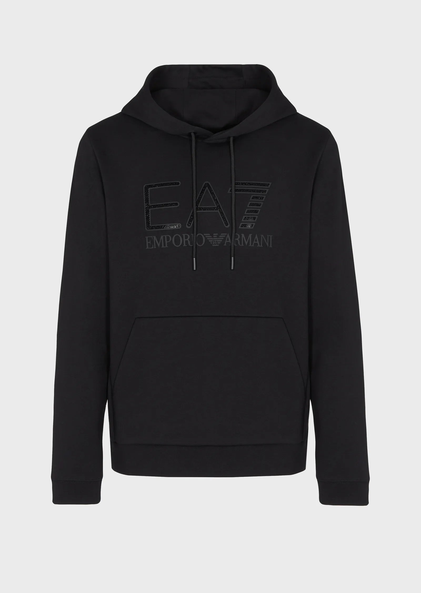 Man jersey sweatshirt, black