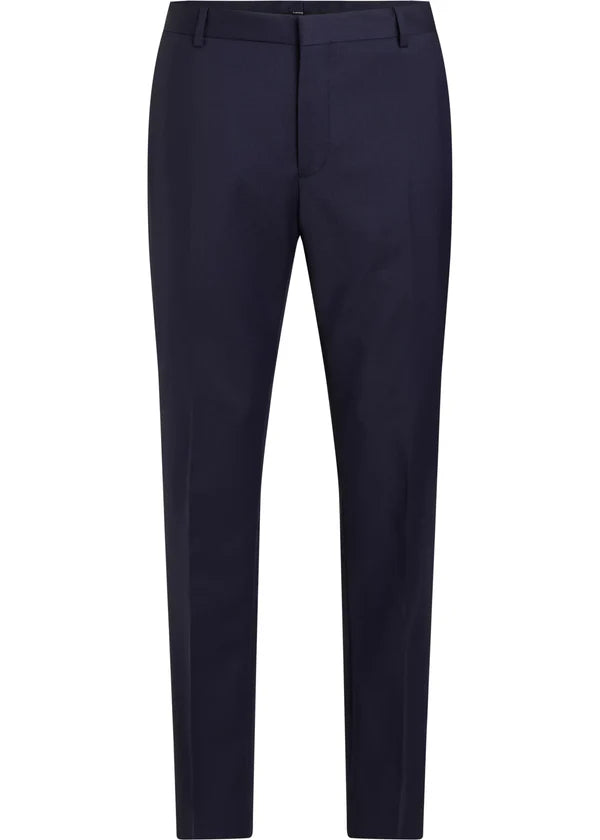 BROKEN TWILL WOOL PANTS, NIGHT SKY