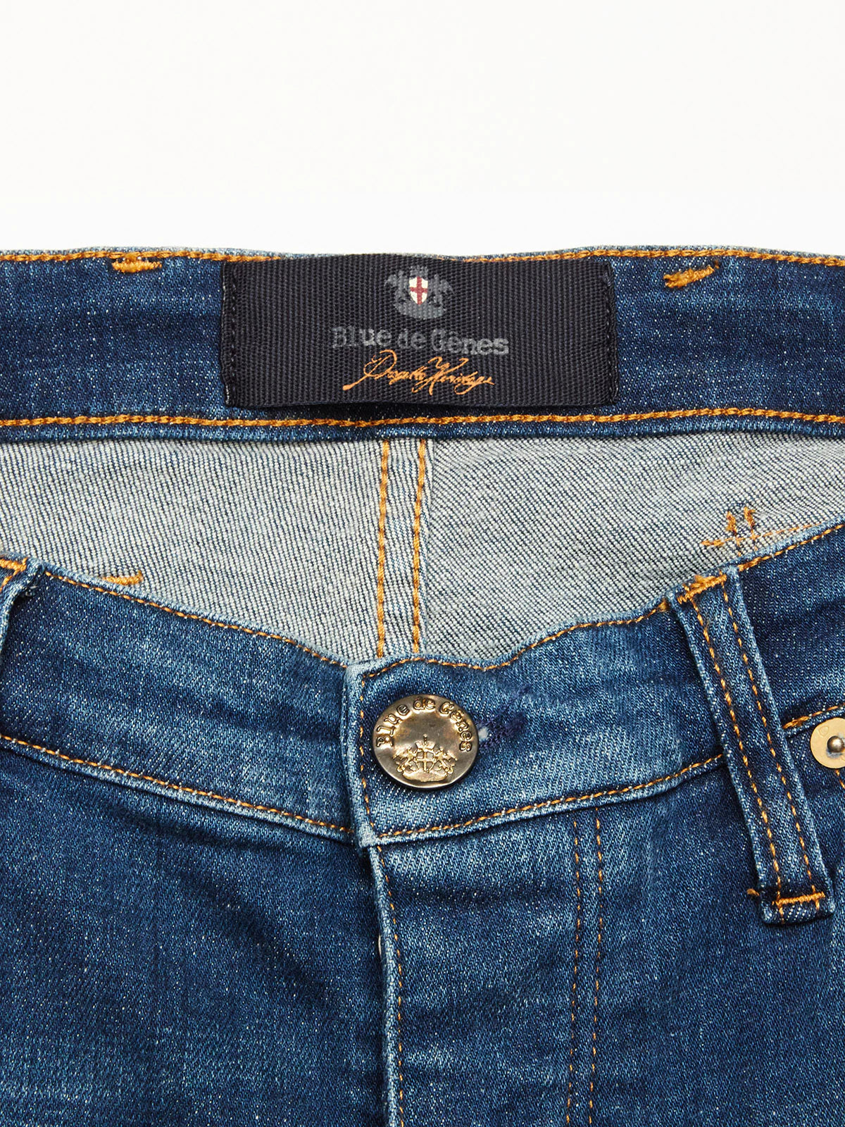 Repi Dragon Dark Used Jeans, Denim Blue