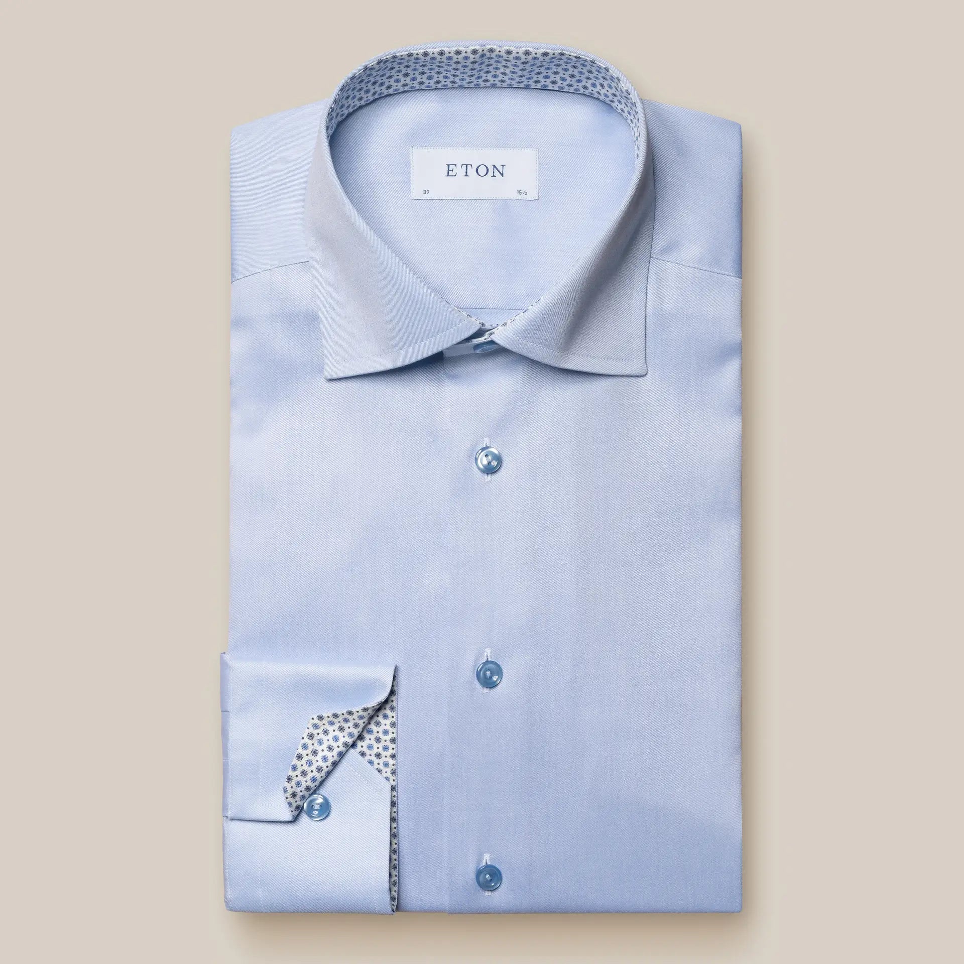 Signature twill, contemp, light blue