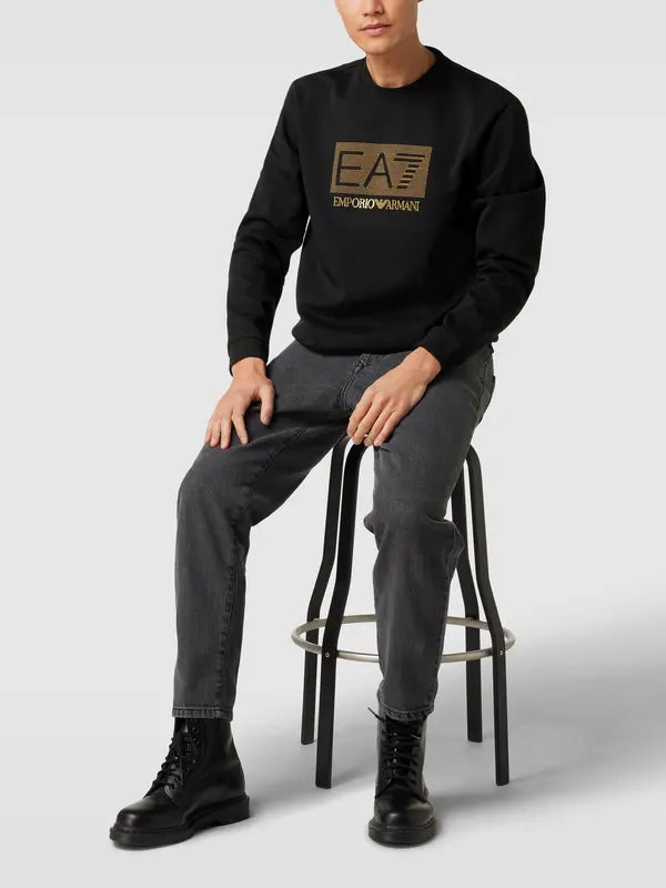 Unisex jersey sweatshirt, black