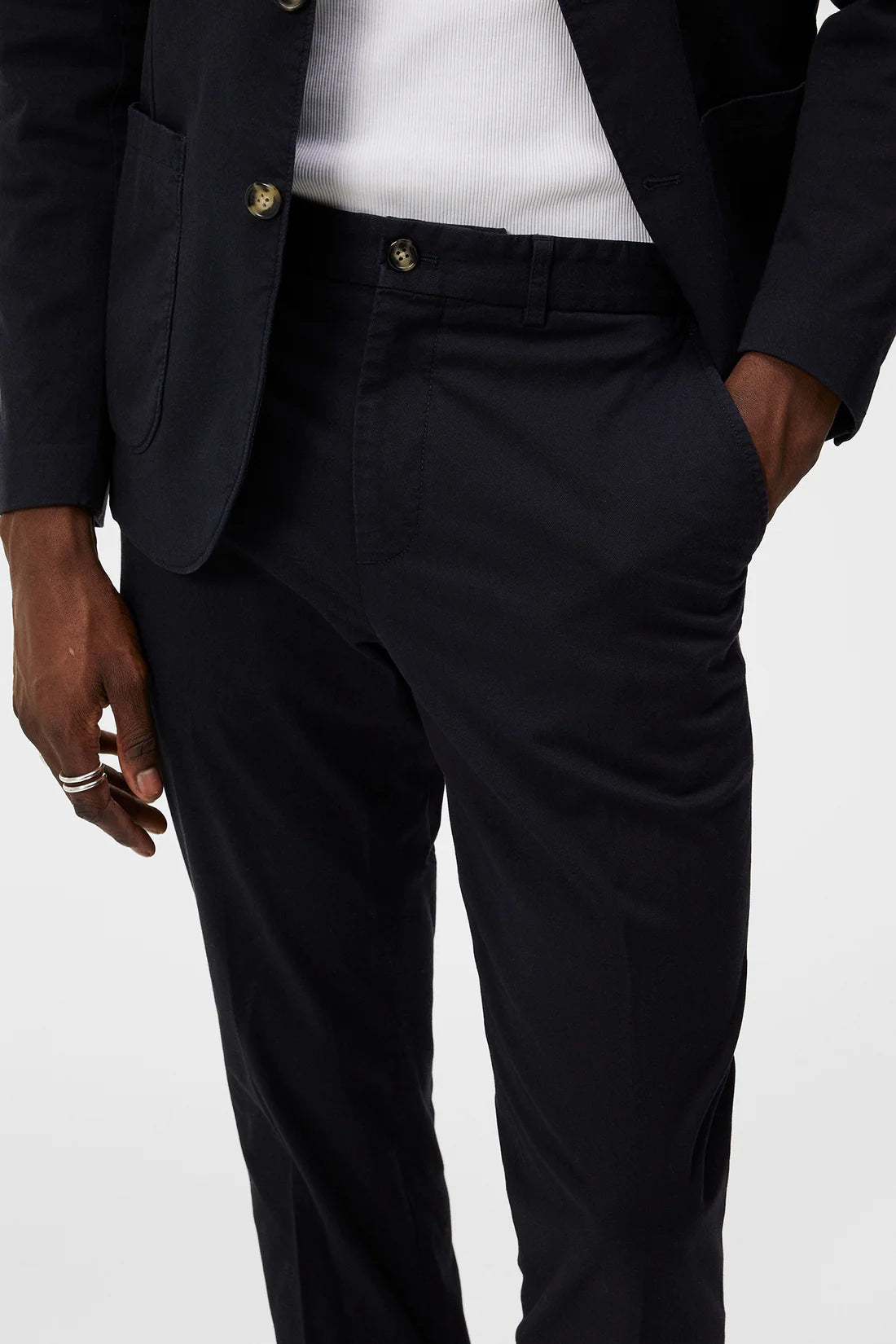 Lois GMT Dyed Pants, Navy